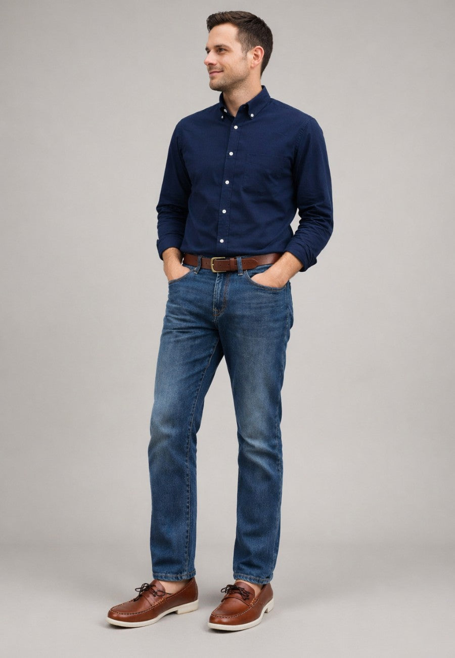 Nauticos de piel marrón de hombre tallas de la 40 a la 47