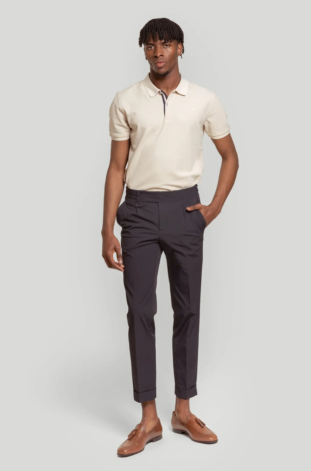 Polo piqué uomo colore Osso
