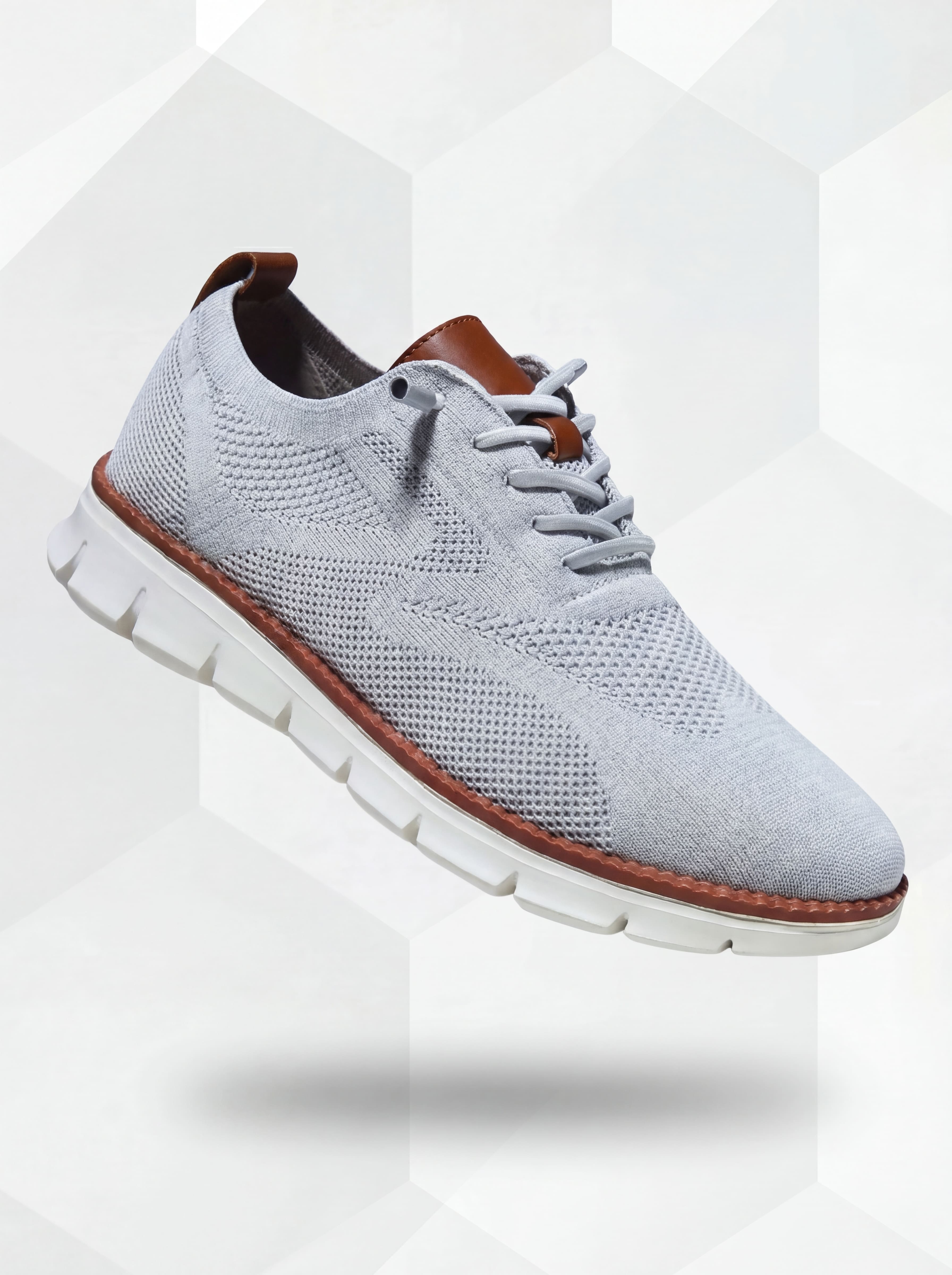 Atmungsaktive Ultracomfort-Schuhe: Hellgrau