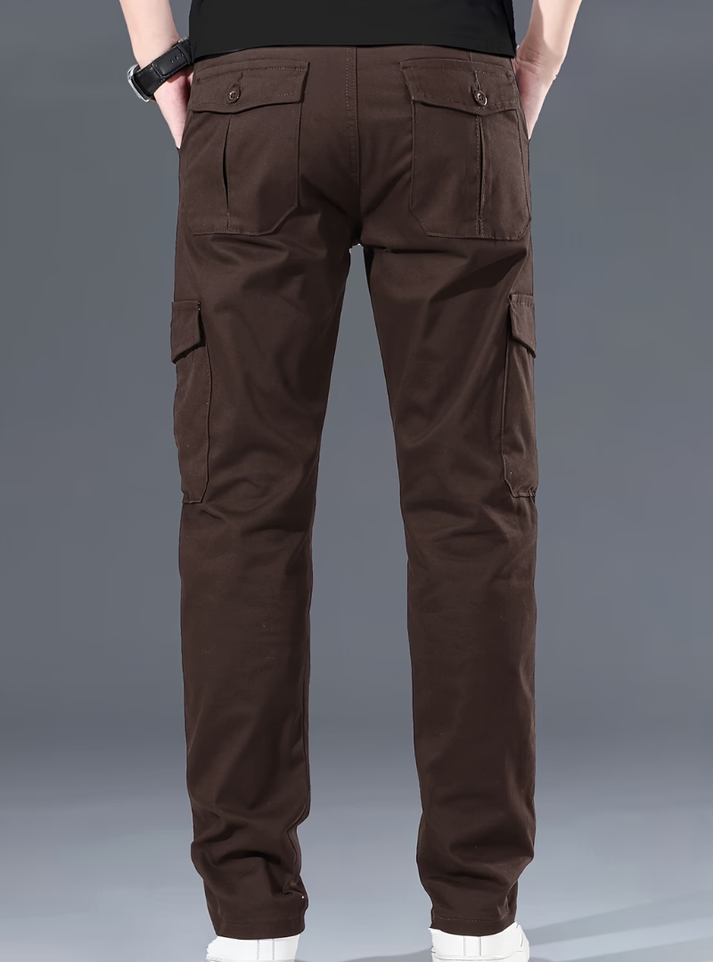 Pantalon cargo droit pour homme
