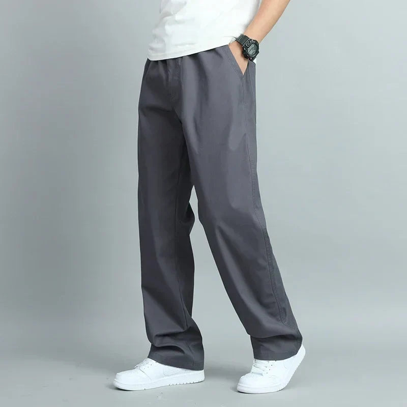 Pantalones rectos de hombre