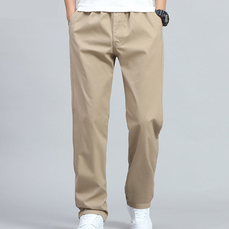 Pantalon homme à coupe droite