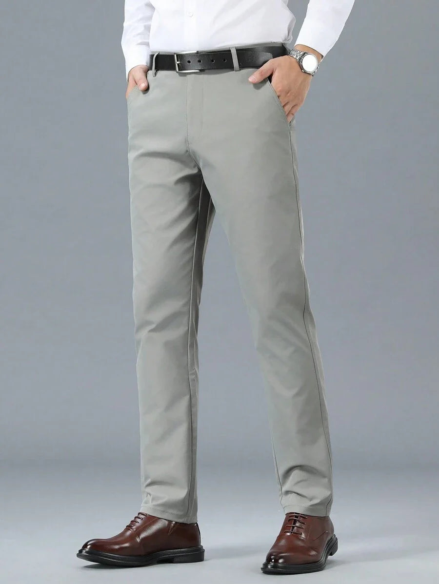 Pantalones rectos de hombre