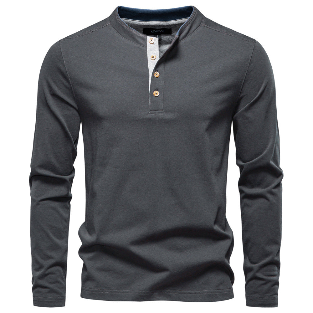 Camisa polo de hombre con botones