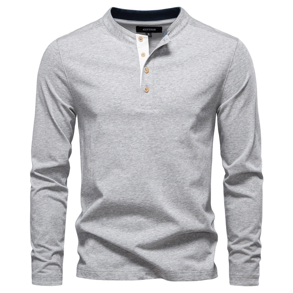 Camisa polo de hombre con botones