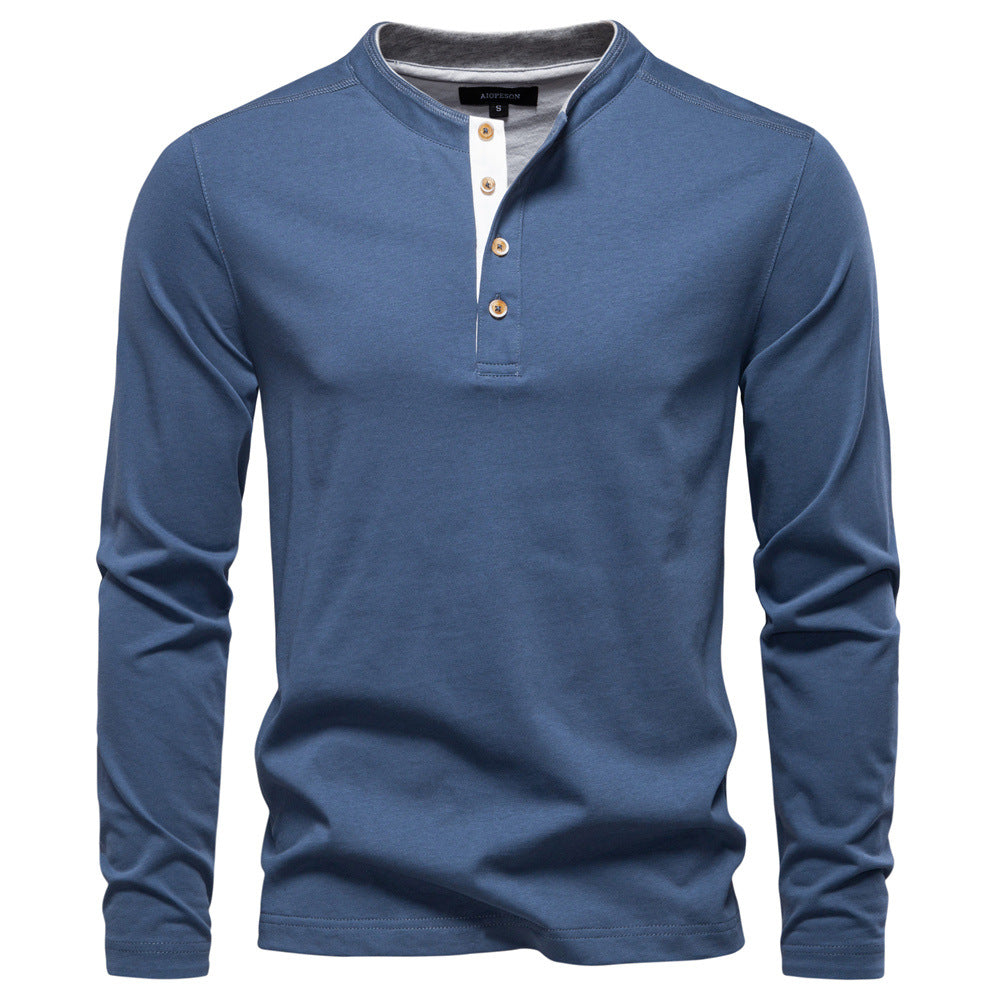 Camisa polo de hombre con botones