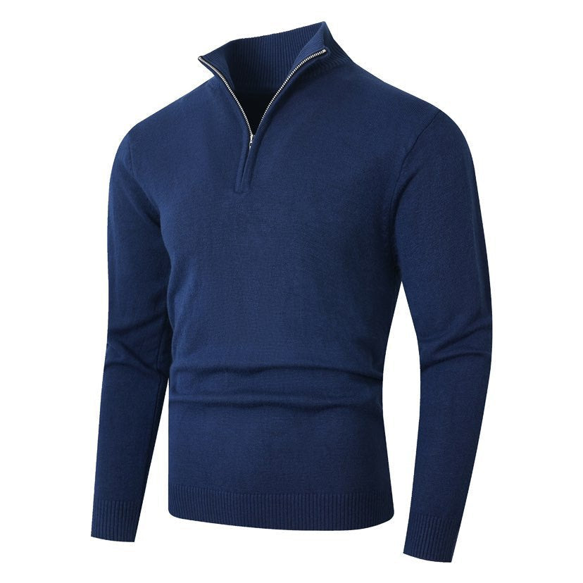 Suéter con cremallera para hombre