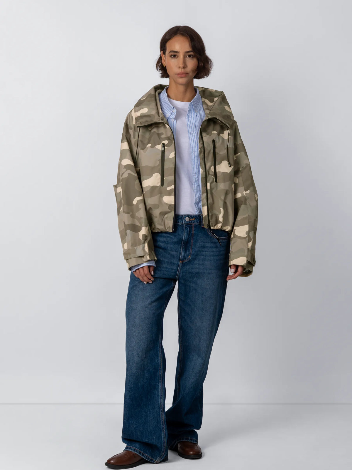 STM-TEX™ Oversized Rain Jacket | Cilucci